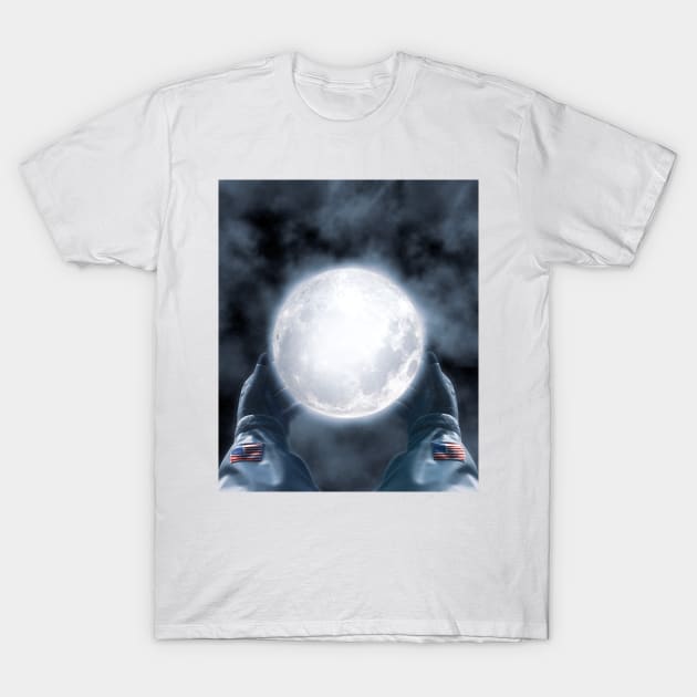 Moon Landing 1969 T-Shirt by Fanbros_art